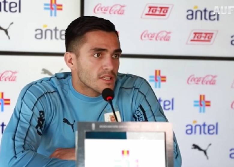 Conferencia de Maxi G�mez tras el 2-1 con Chile