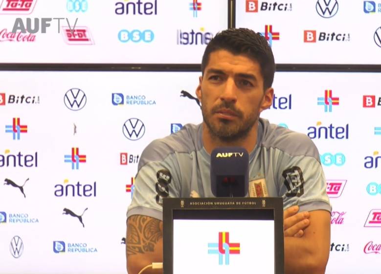 Conferencia de prensa de Diego God�n y Luis Su�rez - 25/01/2022